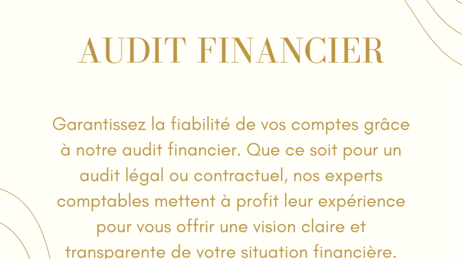 audit financier